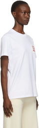 Stella McCartney White Ed Curtis Edition Logo T-Shirt