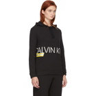 Calvin Klein Underwear Black Limited Edition Neon Hoodie