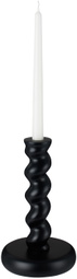 POLSPOTTEN Black Twister M Candle Holder