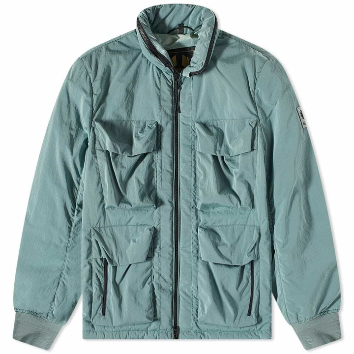 Photo: Belstaff Men's Varial Jacket in Steel Green