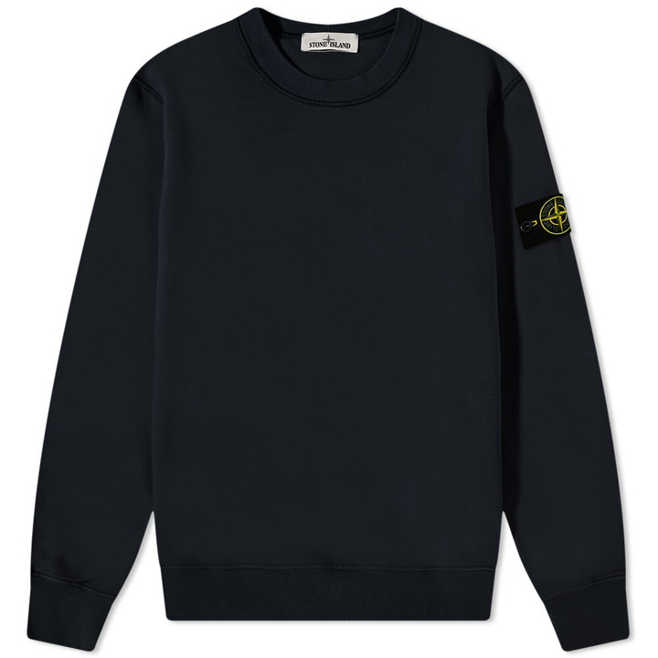 Photo: Stone Island Brushed Cotton Crew Neck Sweat