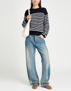 Khaite Womens Sweater in Navy