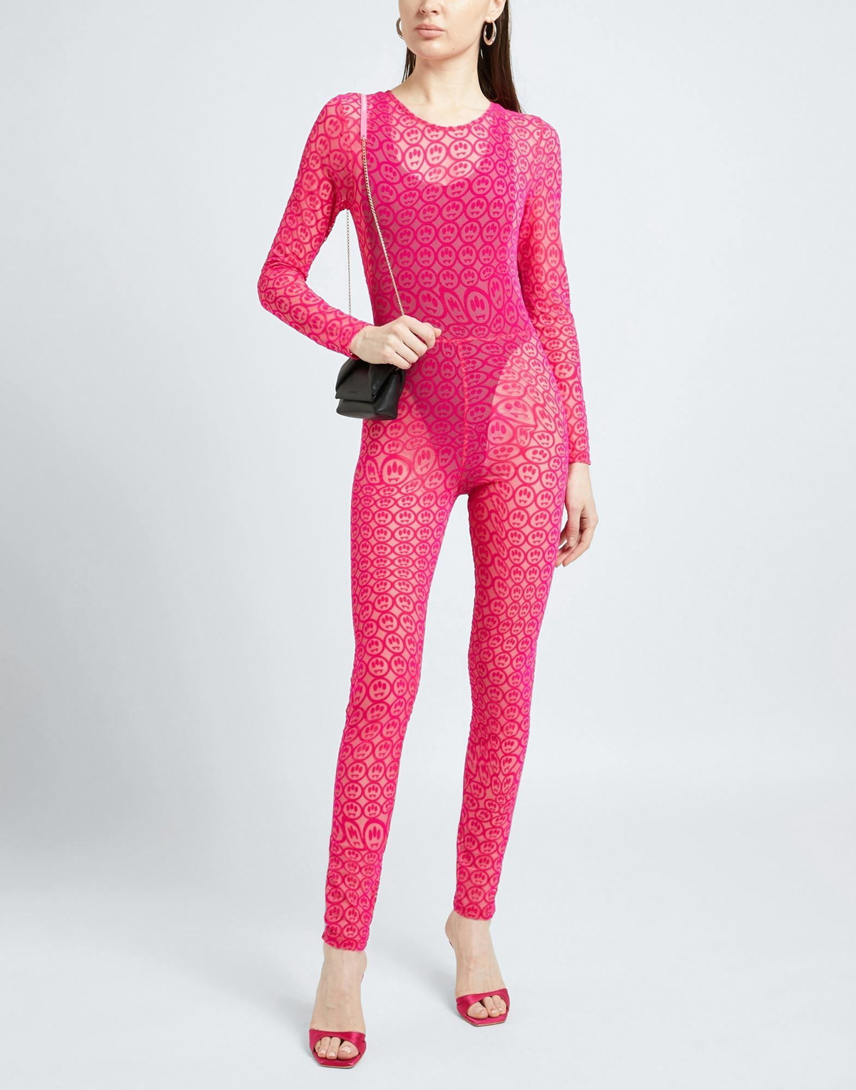 Barrow Womens Jumpsuit Fuchsia
