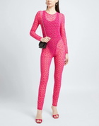 Barrow Womens Jumpsuit Fuchsia