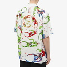 Wacko Maria x Neck Face Type-3 Anniversary Hawaiian Shirt in White