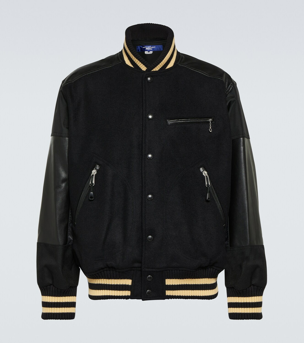 Junya Watanabe Wool-blend varsity jacket Junya Watanabe