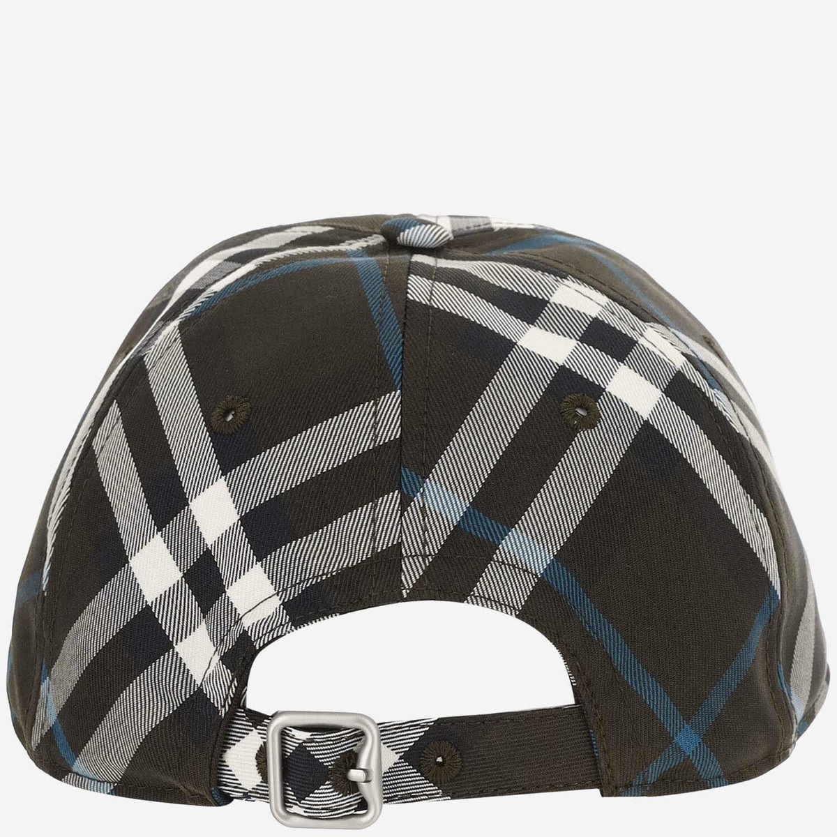Burberry check Dark Green Polyester Baseball Cap Burberry