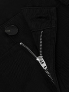 Mr P. - Edward Straight-Leg Cotton-Twill Cargo Trousers - Black