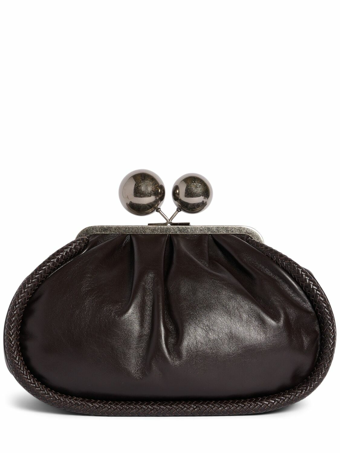 アウトレット★Weekend Max Mara★sala レザークラッチバッグ WEEKEND MAX MARA Sala Leather Clutch Weekend Max Mara