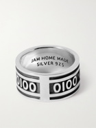 Jam Homemade - Sterling Silver and Enamel Ring - Silver