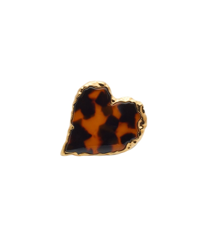 Photo: Oscar de la Renta Heart embellished ring