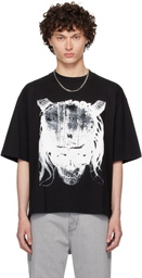 1017 ALYX 9SM Black Skull Oversized T-shirt