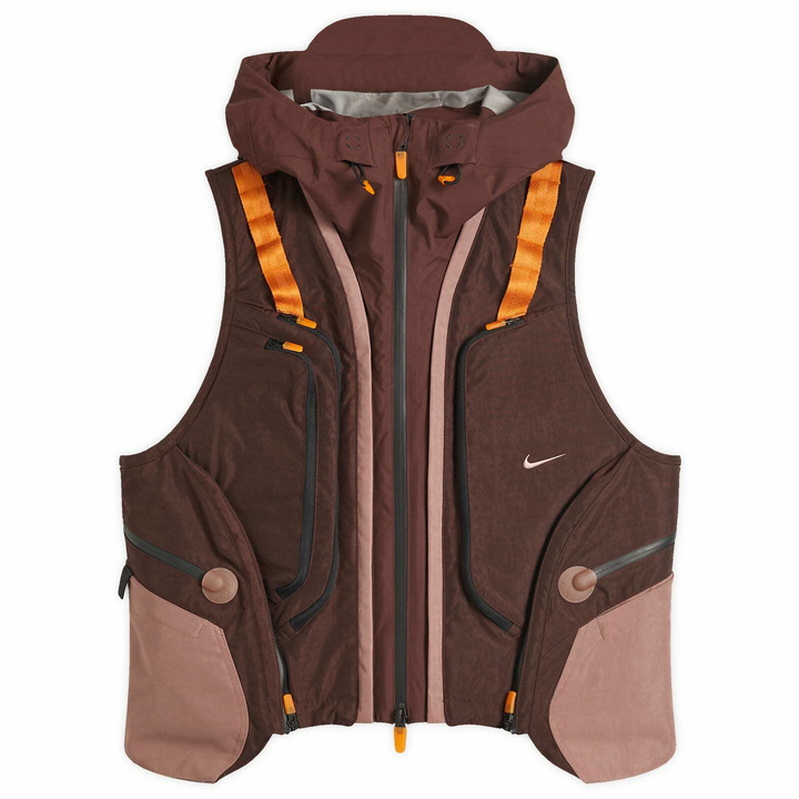 Photo: Nike ISPA Adapt Modular Vest in Earth/Smokey Mauve/Monarch