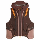 Nike ISPA Adapt Modular Vest in Earth/Smokey Mauve/Monarch