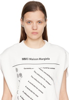 MM6 Maison Margiela Silver Zoom Logo Single Earring