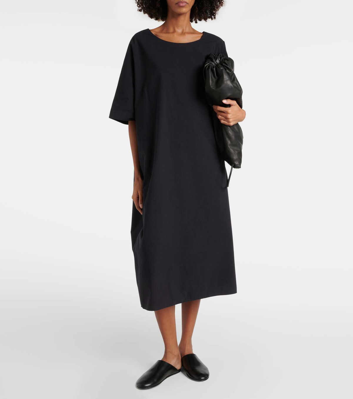 The Row Dante leather mules