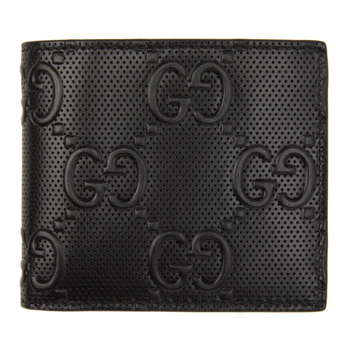 Photo: Gucci Black Gucci Signature Coin Wallet