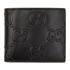 Gucci Black Gucci Signature Coin Wallet