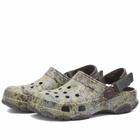 Crocs Classic Marbled Clog in Cork/Multi