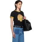 LU'U DAN BRUCE LEE x LỰU ĐẠN Black Ringer T-shirt
