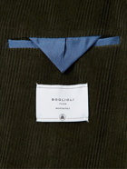 Boglioli - K-Jacket Unstructured Cotton-Corduroy Suit Jacket - Green