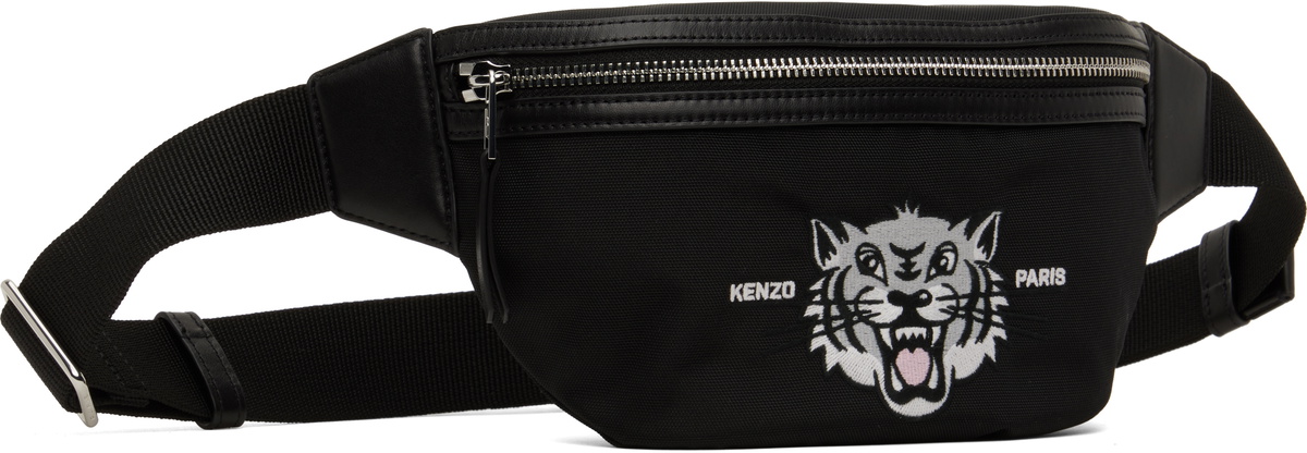 Kenzo Black Kenzo Paris 'Kenzo Varsity' Belt Bag