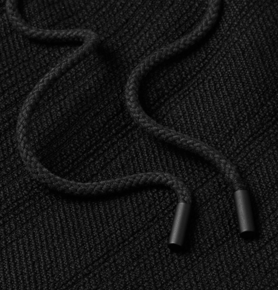Folk - Textured-Cotton Drawstring Shorts - Men - Black