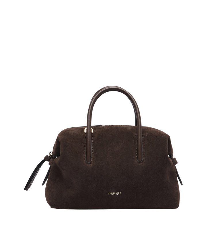 Photo: DeMellier Stockholm Small suede top-handle bag