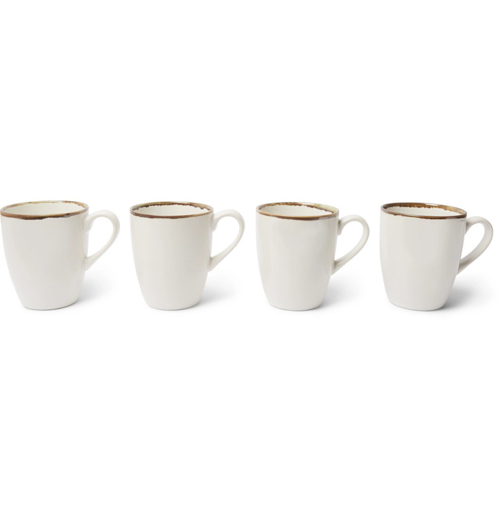 Photo: Soho Home - Set of 4 Sola Stoneware Mugs - White