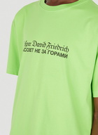 x Pushkin State Museum of Fine Arts David Friedrich T-Shirt in Green