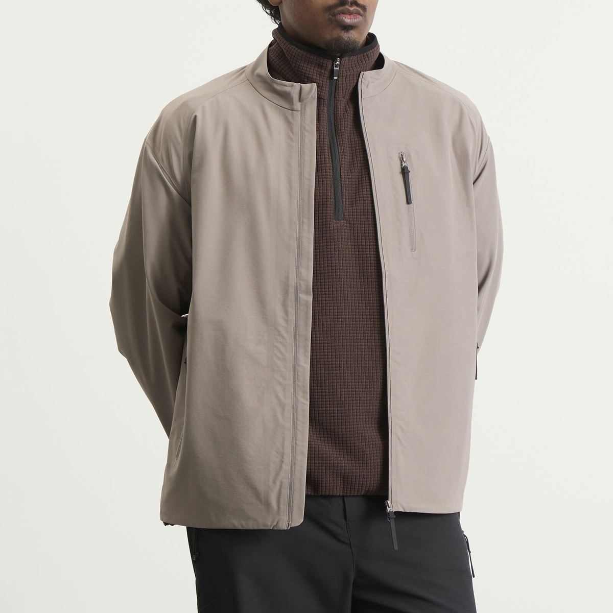 Hiking Patrol Men's Edge LT Softshell Technical Jacket in Walnut