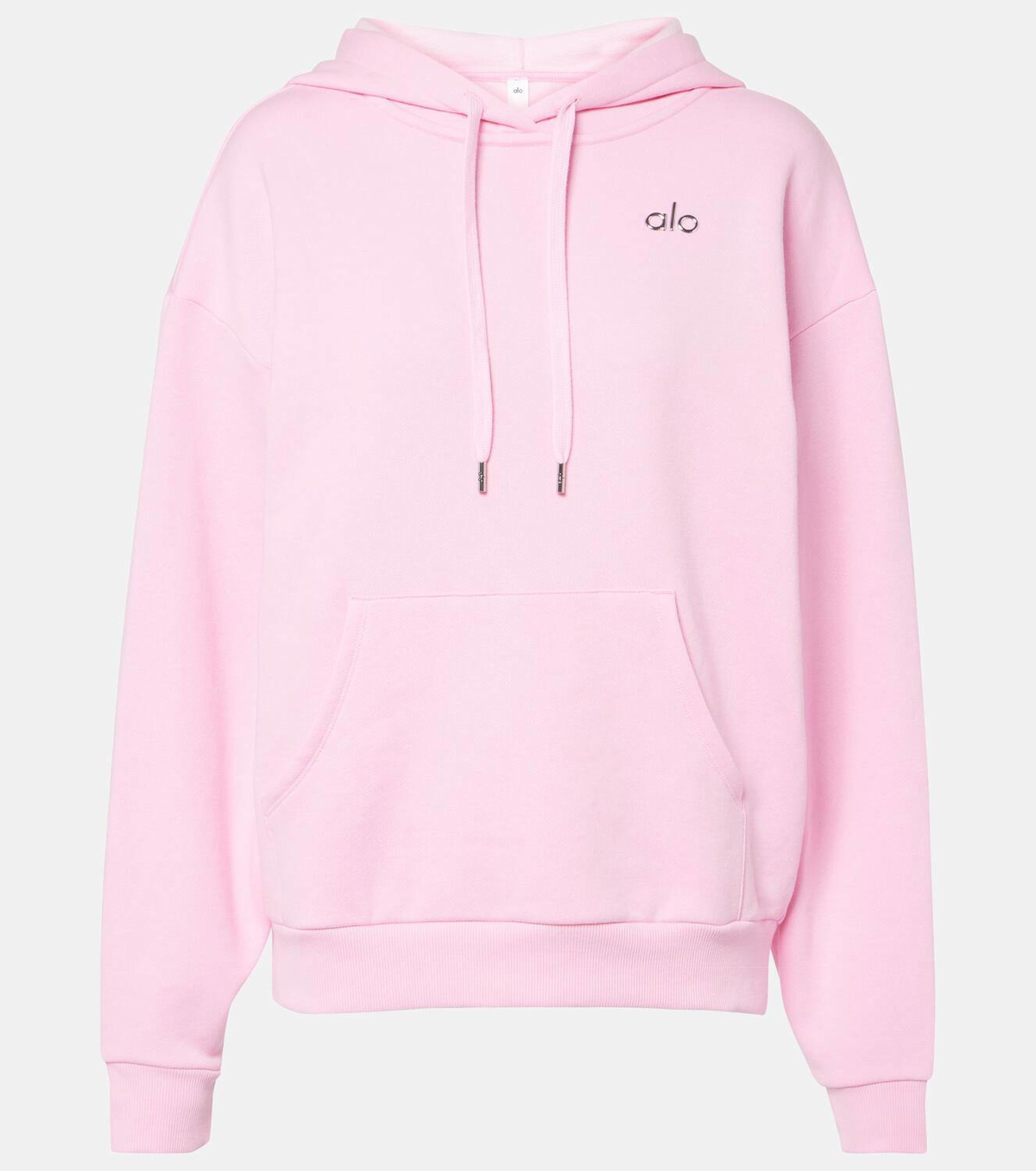 Alo Yoga Accolade cotton-blend hoodie Alo Yoga