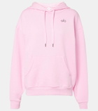 Alo Yoga Accolade cotton-blend hoodie