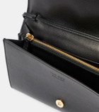 The Row Envelope leather crossbody bag