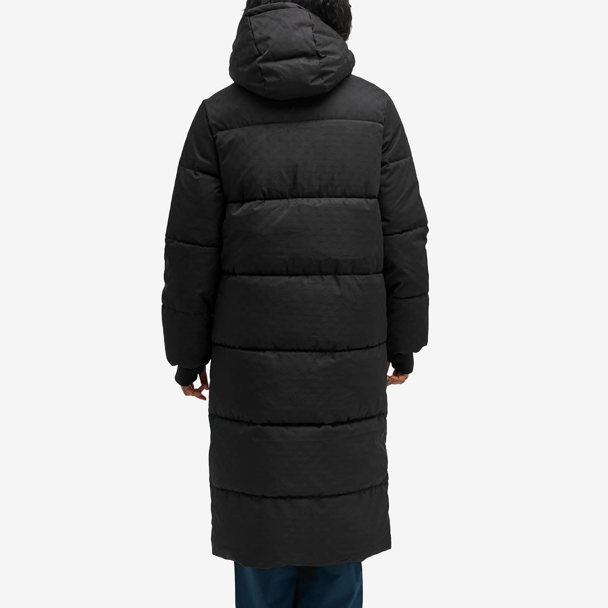 Daily Paper Women's Monogram Puffer Coat in Black