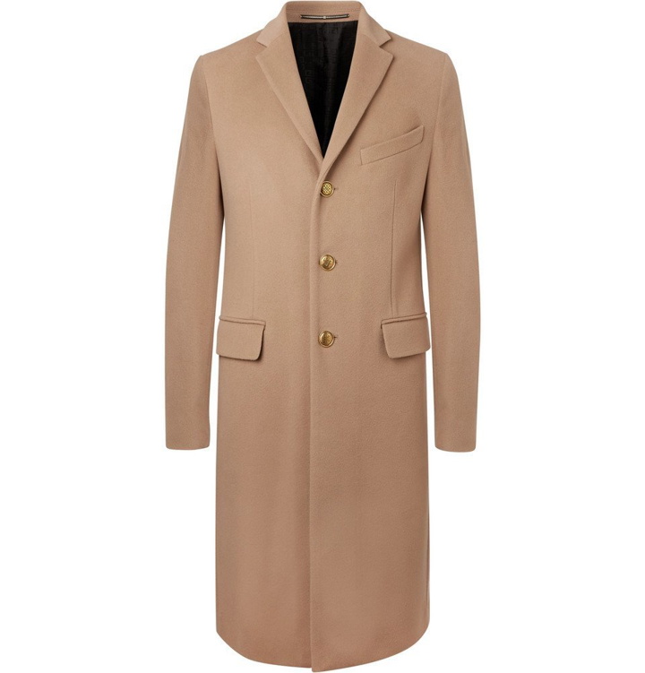 Photo: Givenchy - Slim-Fit Wool and Cashmere-Blend Coat - Men - Camel
