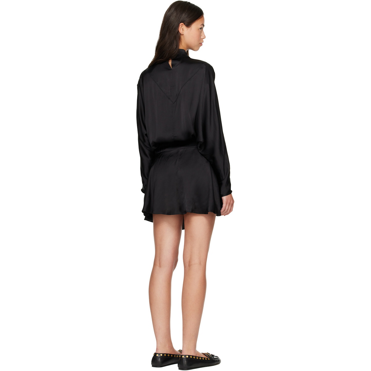 Isabel Marant Black Neline Minidress