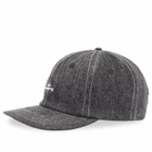 Awake NY Men's Crown Logo Denim Cap in Black 
