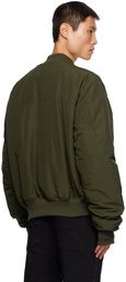 thom/krom Green M J 63 Bomber Jacket