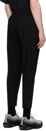 SOPHNET. Black Easy Trousers