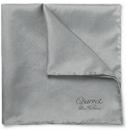 Charvet - Silk Pocket Square - Gray
