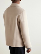 Yves Salomon - Wool and Cashmere-Blend Felt Overshirt - Neutrals