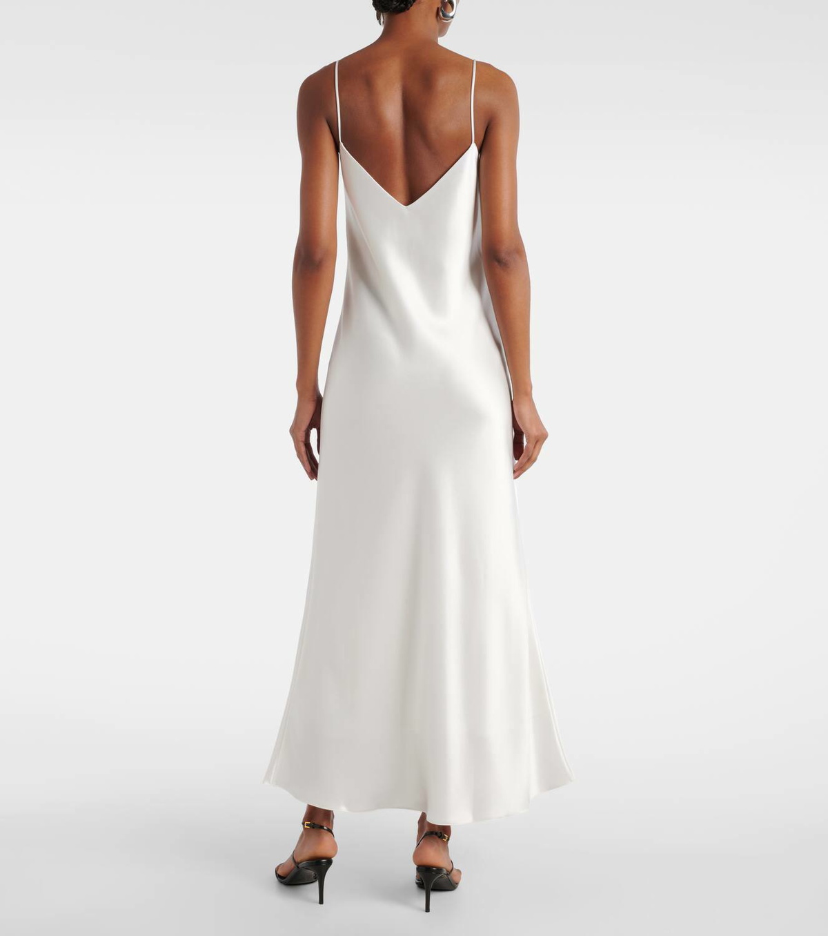Galvan Satin slip dress