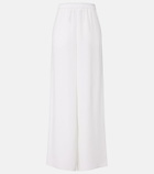 Max Mara Silk crêpe de chine wide-leg pants