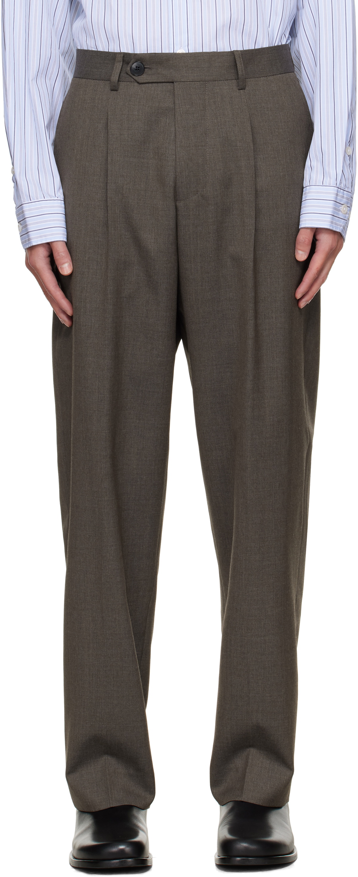 mfpen Gray Scene Trousers mfpen