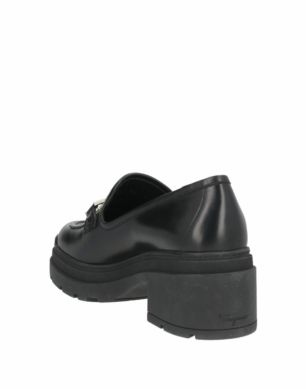 Ferragamo Womens Loafers in Black