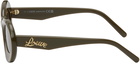 Loewe Khaki Loop Sunglasses