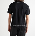 UNDERCOVER - Logo-Print Cotton-Jersey T-Shirt - Black