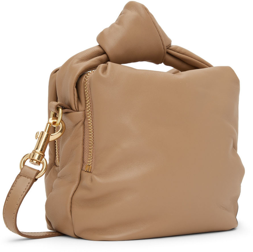 Tilly Leather Crossbody Bag, Tan