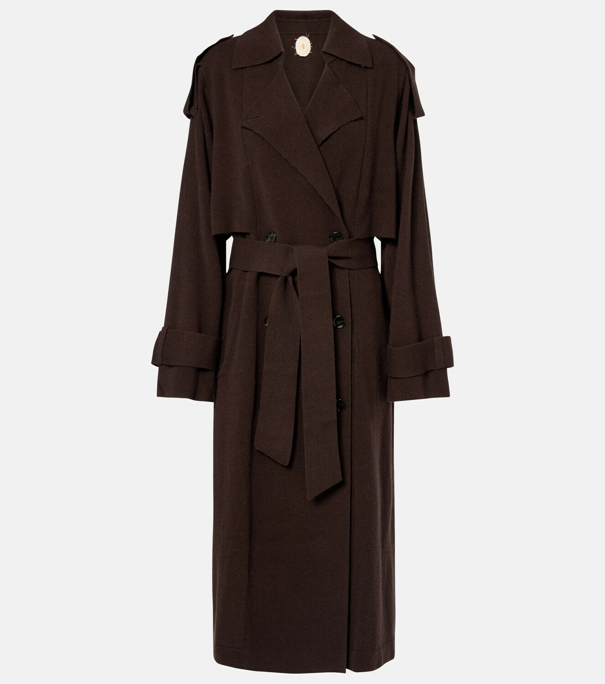 Jardin des Orangers Wool and cashmere trench coat